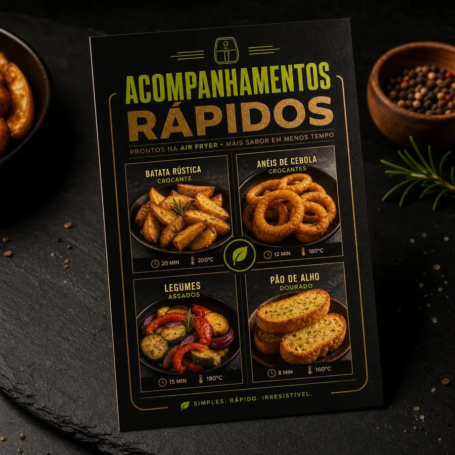 Acompanhamentos rápidos